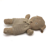 Much Loved, Much Darned Old Knit Stocking Stuffed Animal Doll
