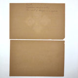 Antique Cut Paper Schoolwork Designs - Sold Individually