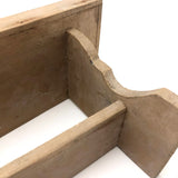 Handmade Miniature Workbench with Carpenter Square and Plane