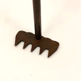 Miniature Copper Rake (Nail Rake)