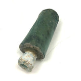Tiny Green and Blue Ancient Roman Glass Bottle/ Unguentaria