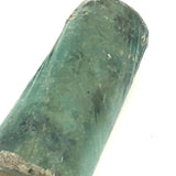 Tiny Green and Blue Ancient Roman Glass Bottle/ Unguentaria