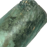 Tiny Green and Blue Ancient Roman Glass Bottle/ Unguentaria