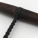 Dark Wood and Wire Antique Corkscrew
