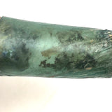 Tiny Green and Blue Ancient Roman Glass Bottle/ Unguentaria