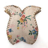 Hand-sewn, Tulip Shaped Wallpaper Sampler Book