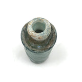 Tiny Green and Blue Ancient Roman Glass Bottle/ Unguentaria