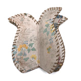 Hand-sewn, Tulip Shaped Wallpaper Sampler Book