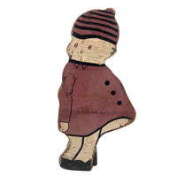 Old, Charming Handmade Kewpie (?) Doorstop