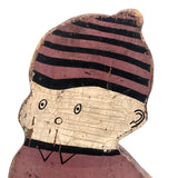 Old, Charming Handmade Kewpie (?) Doorstop
