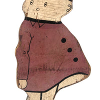Old, Charming Handmade Kewpie (?) Doorstop