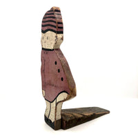 Old, Charming Handmade Kewpie (?) Doorstop