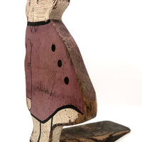 Old, Charming Handmade Kewpie (?) Doorstop