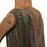 Wonderful Antique Folk Art Jig Doll with Glass Eyes