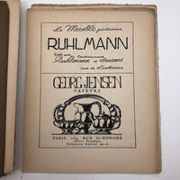 The Living Arts: A Portfolio, Issues No. 1 and No. 3, Ed. Lucien Vogel, 1921-22
