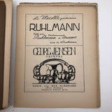 The Living Arts: A Portfolio, Issues No. 1 and No. 3, Ed. Lucien Vogel, 1921-22