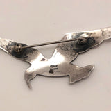 Sterling Silver Seagull Pin