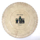 SOLD Royal Cauldron "Ye Olde London Cries" Hand-painted Transferware Plates, Set of Three