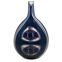 Inge-Lise Koefoed Tall Tenera Royal Copenhagen 1967 Faience Vase