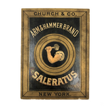 Arm and Hammer Salerutus Gorgeous Late 19th C Trade Card