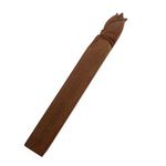 Carved Rosebud on Post