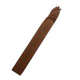 Carved Rosebud on Post