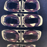 Inge-Lise Koefoed Tall Tenera Royal Copenhagen 1967 Faience Vase