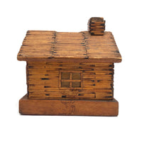 Matchstick Tramp Art Still Bank House