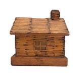 Matchstick Tramp Art Still Bank House