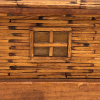 Matchstick Tramp Art Still Bank House