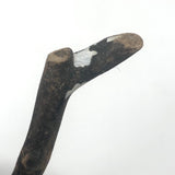 Wonderfully Primitive Old Carved Root Head Coot Decoy