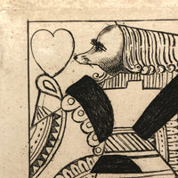 Antique Book Plate Engraving from Edwards and Darby "A Political and Satirical History of the Years  1756-7