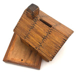 Matchstick Tramp Art Still Bank House