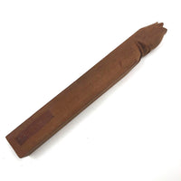 Carved Rosebud on Post