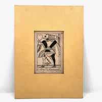 Antique Book Plate Engraving from Edwards and Darby "A Political and Satirical History of the Years  1756-7