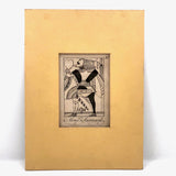 Antique Book Plate Engraving from Edwards and Darby "A Political and Satirical History of the Years  1756-7