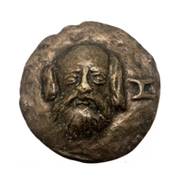 Italian Cast Bronze Large Ancient Coin Paperweight