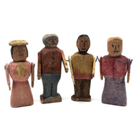 Amazing One of a Kind Folk Army of 26 Colorful Figures and Soldiers