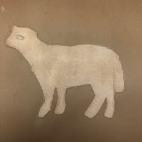 Cloth Cutout Little Lamb 1909 Kindergarten Exercise