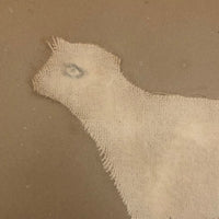 Cloth Cutout Little Lamb 1909 Kindergarten Exercise