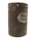 Baccae Lauri (Laurel Berries) Antique Hand-painted Apothecary Tin