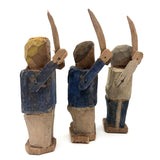 Amazing One of a Kind Folk Army of 26 Colorful Figures and Soldiers