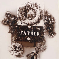 Antique "Father" Mourning Cabinet Card