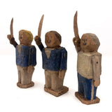 Amazing One of a Kind Folk Army of 26 Colorful Figures and Soldiers
