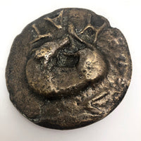 Italian Cast Bronze Large Ancient Coin Paperweight