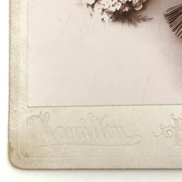 Antique "Father" Mourning Cabinet Card