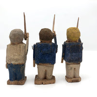 Amazing One of a Kind Folk Army of 26 Colorful Figures and Soldiers
