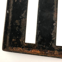 Steel Cutout EXIT Box Sign with Copper Finish