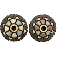 Mid-Century Ceramic Candleholders by Marianne Suda
