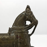 Indian Antique Brass Horse Temple Toy